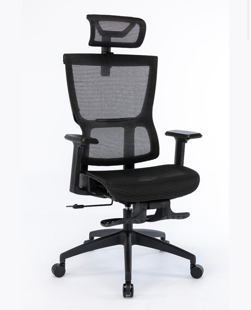 Ghế công thái học ergonomic WARRIOR Hero series WEC504 Black