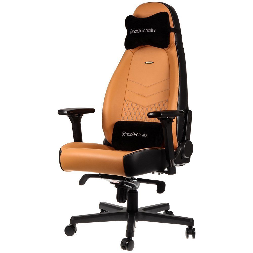 Ghế noblechairs ICON – REAL LEATHER – COGNAC / BLACK