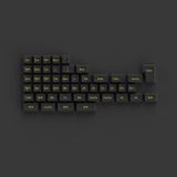  Keycap AKKO ABS SAL profile 195 nút - Black&Gold 