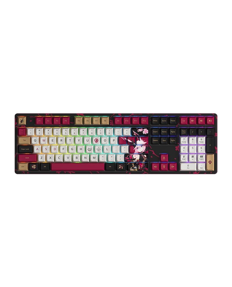 Bàn phím cơ AKKO 5108S Honkai Impact 3rd – Yae Sakura (Hotswap / RGB / Foam tiêu âm / AKKO CS Jelly Switch)