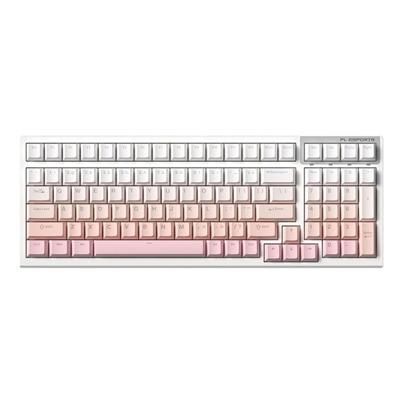  Bàn phím cơ FL-Esports FL100 CPM - Sakura Pink 