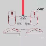  Chuột không dây siêu nhẹ Glorious Series One PRO Wireless | Forge Limited Edition - Đỏ 