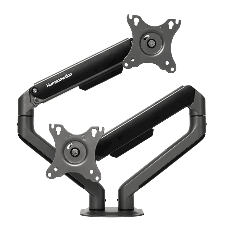 Giá đỡ màn hình Human Motion T6 Pro Dual - Black