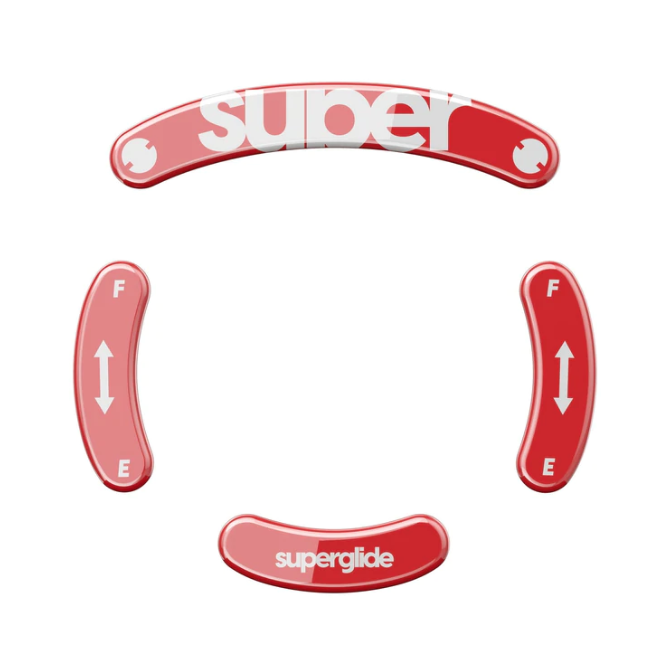 Feet chuột Pulsar Superglide - Logitech G Pro Wireless - Red