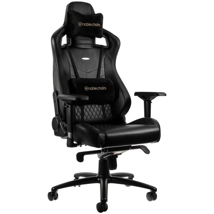 Ghế Noblechairs EPIC Series Black (Real Leather)