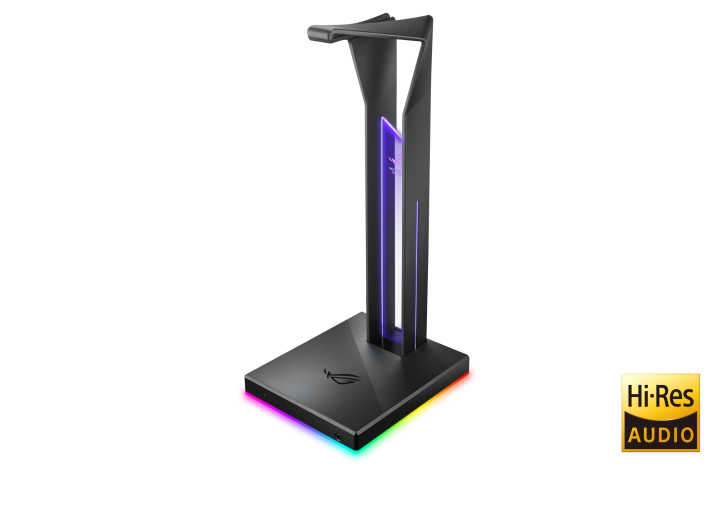 Giá đỡ tai nghe ASUS ROG Throne Qi tích hợp bộ xử lý âm thanh 7.1