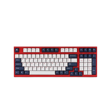  Bàn phím cơ Leopold FC980M Bluetooth 5.1 - Blue Star White Red Font 