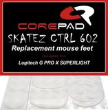  2 bộ Feet chuột PTFE Corepad Skatez CTRL - Logitech G PRO X SUPERLIGHT 1 
