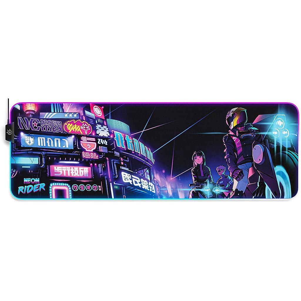  Bàn di chuột Steelseries QCK Prism XL RGB Neon Rider Edition 