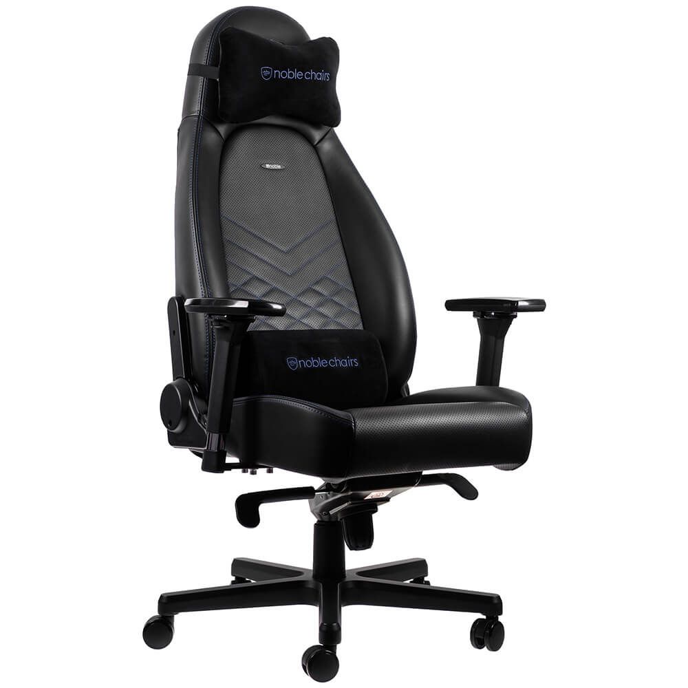 Ghế Gaming Noble Chair - Icon Series Black/Blue