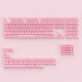  Keycap AKKO PC ASA Profile 155 nút - Pink (Clear) 