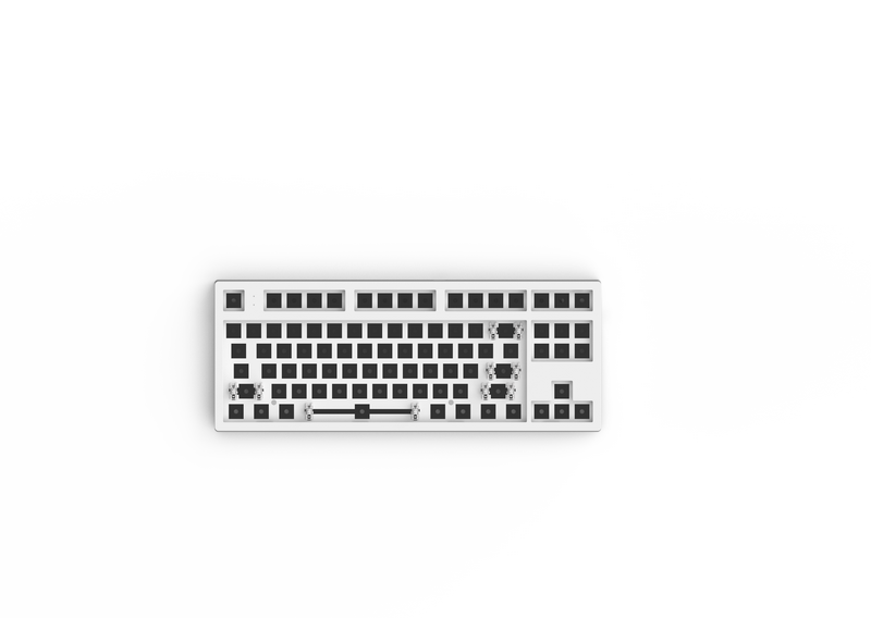  Bộ kit bàn phím cơ FL-Esports MK870 White - 3 MODE 