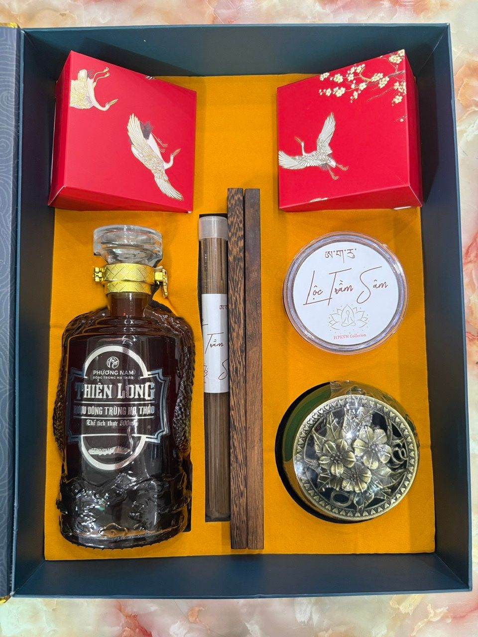 Hộp quà trung thu Lộc Trầm Sâm 01