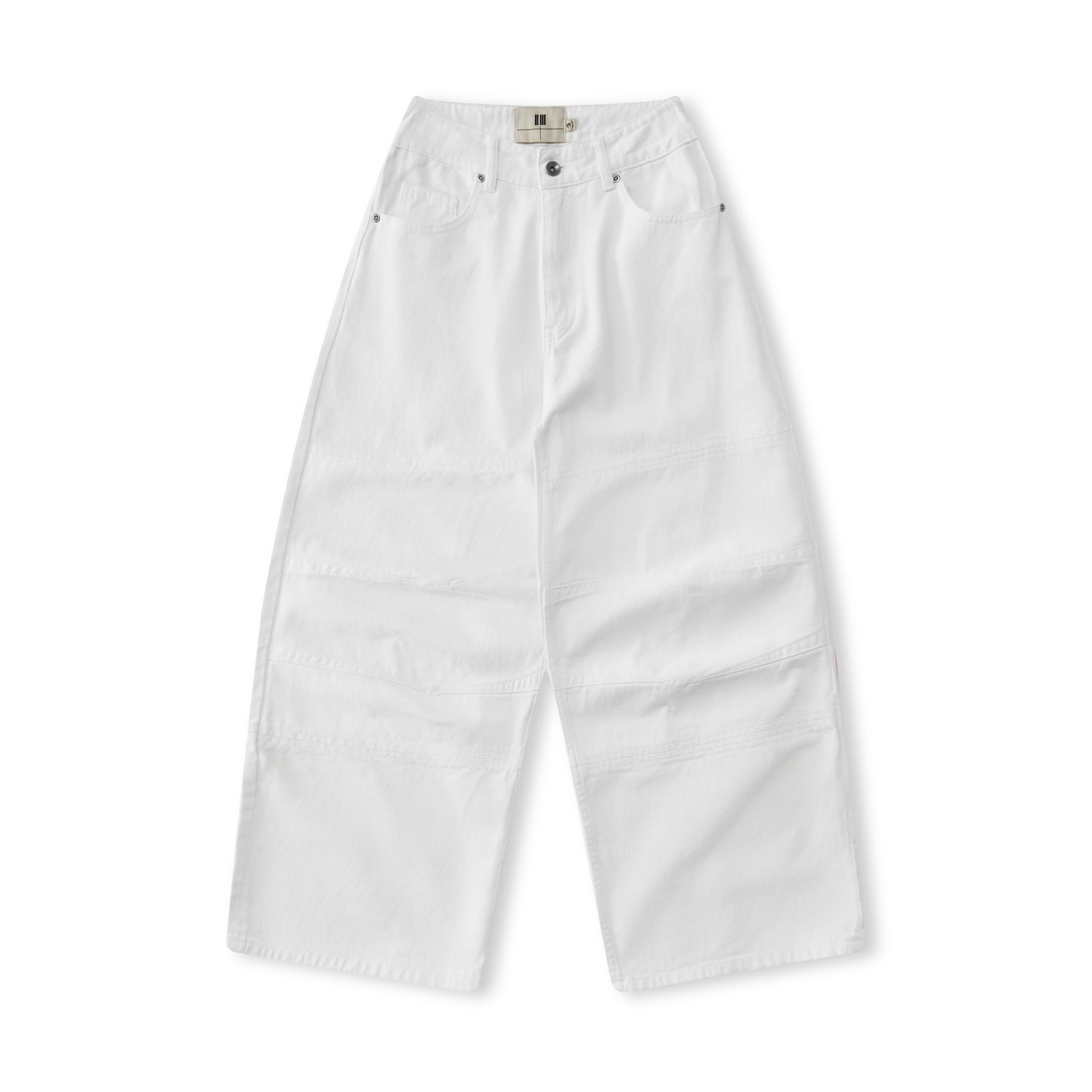 23'Baggy Jeans / White