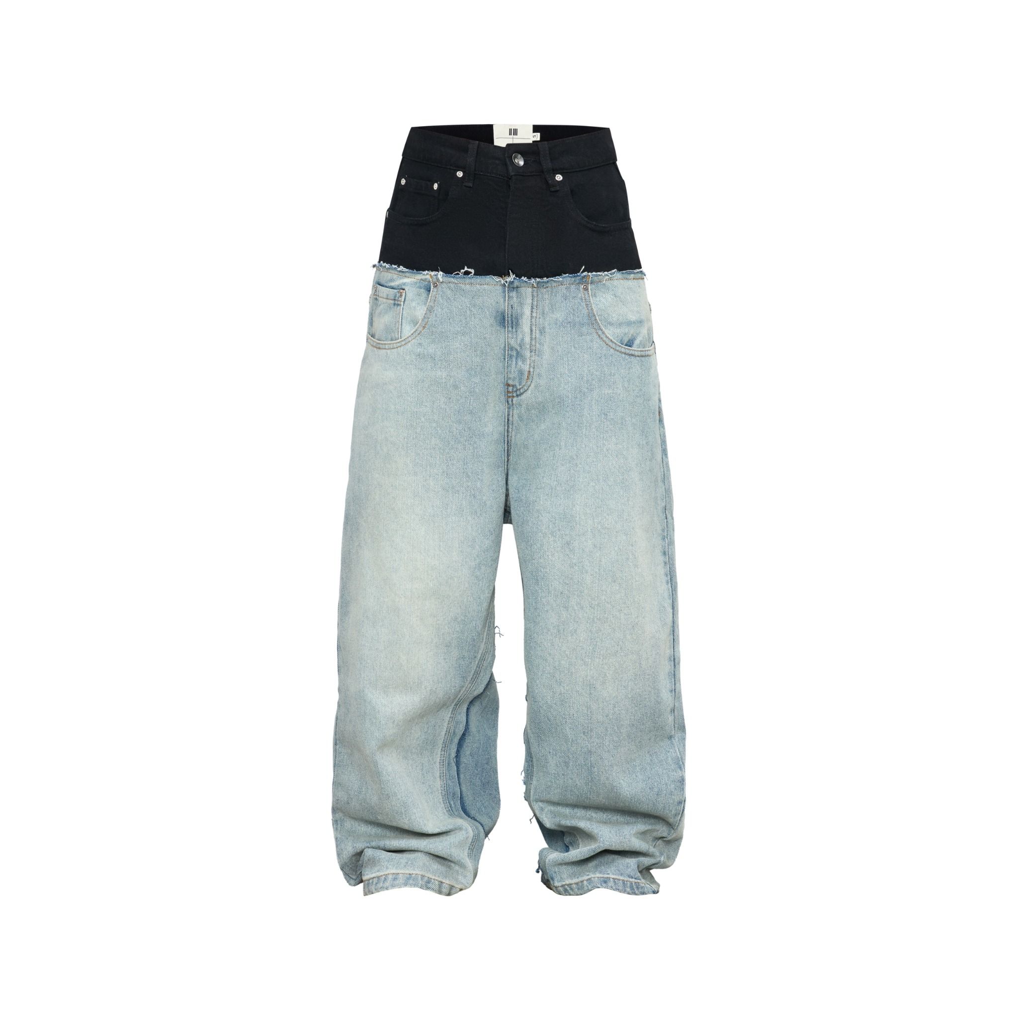 23'Baggy Jeans / Double Waist / Blue
