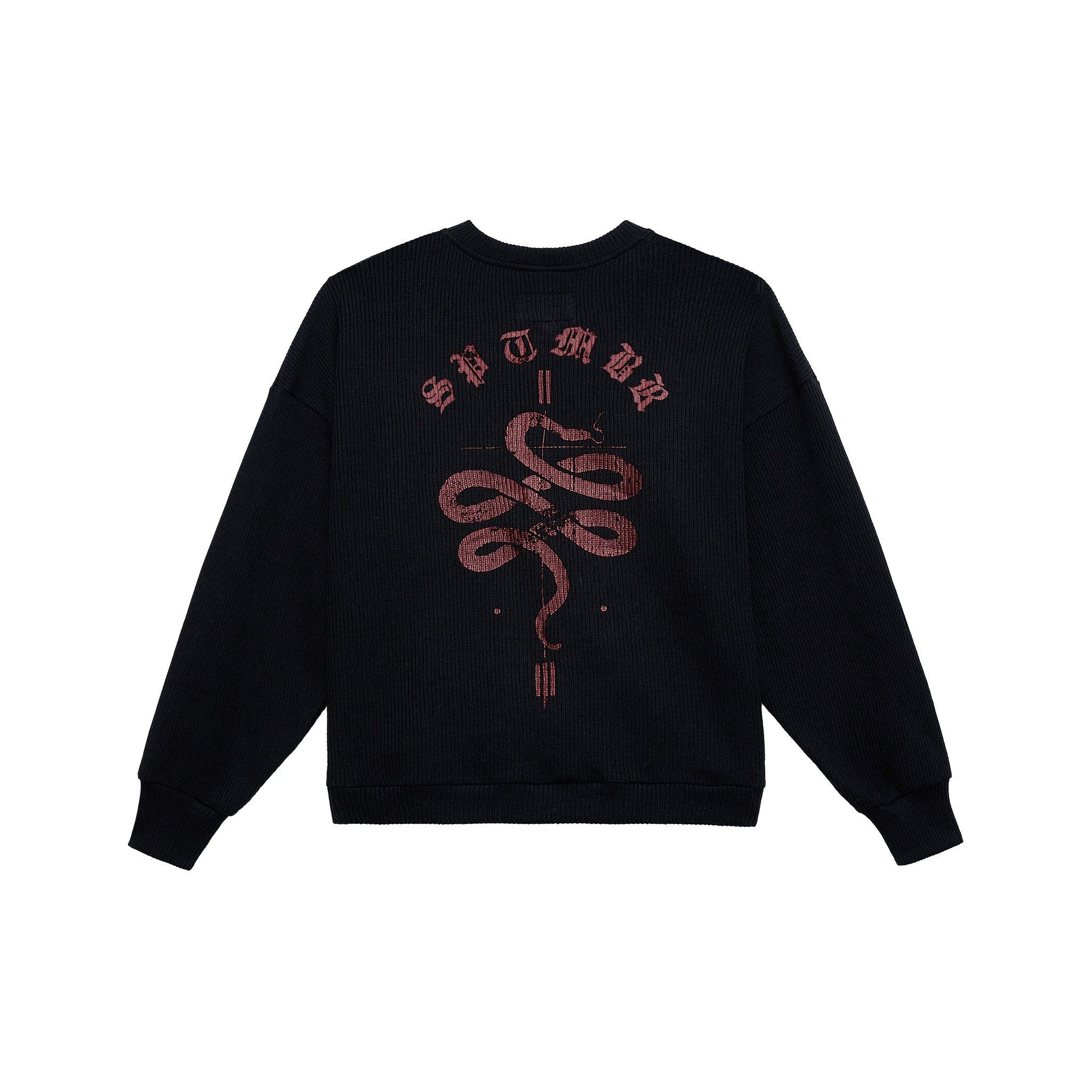 23'Knit Sweater/ Black