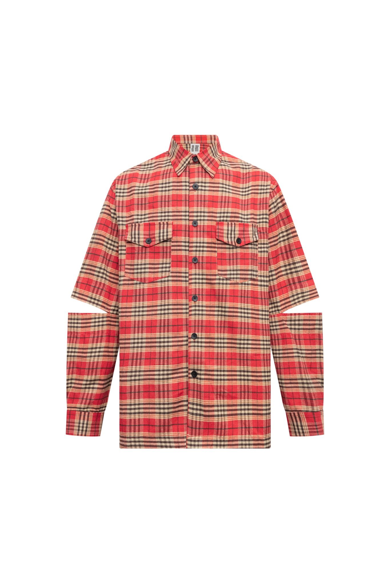 23'Flannel Shirt / Red