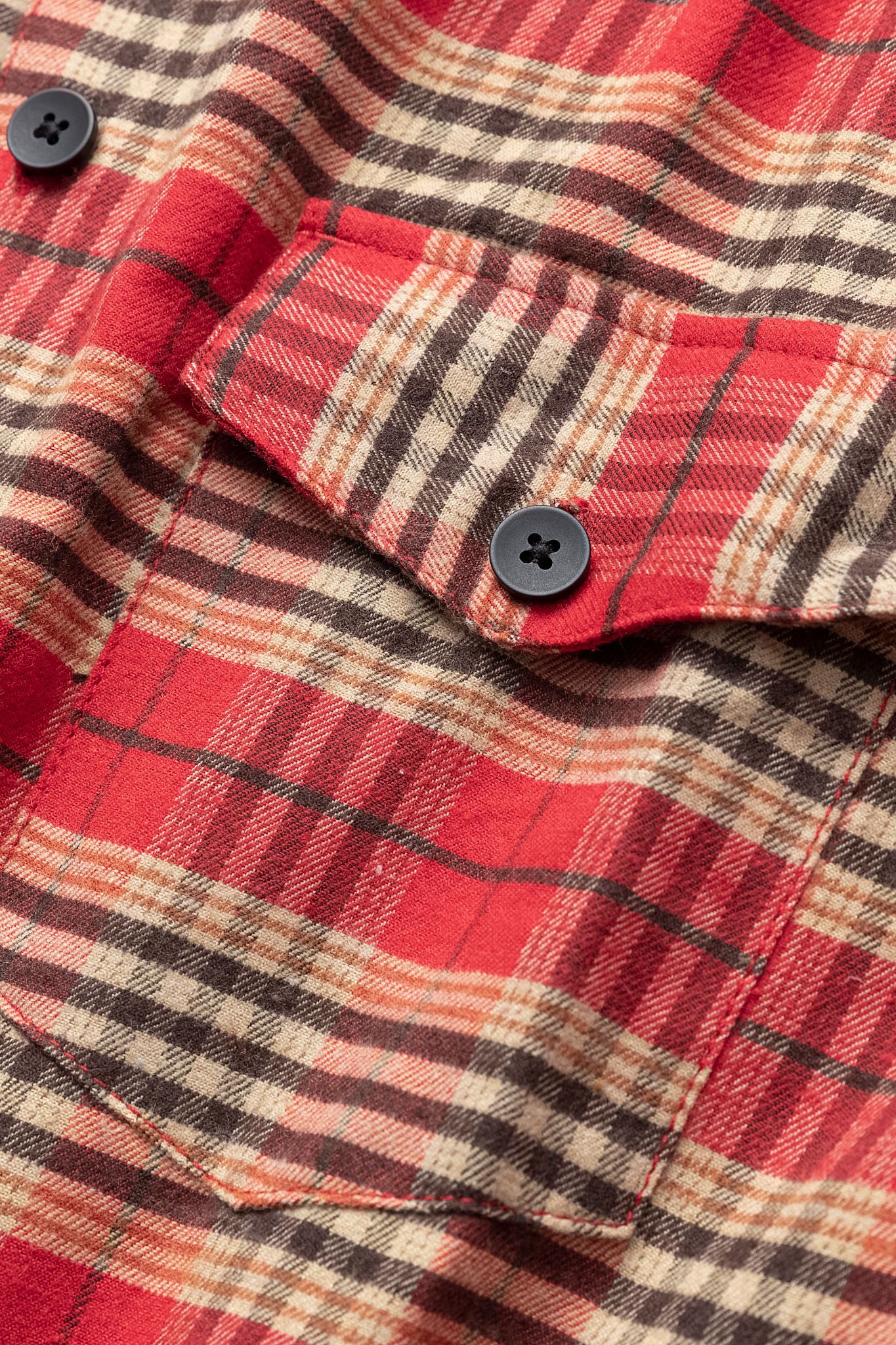 23'Flannel Shirt / Red