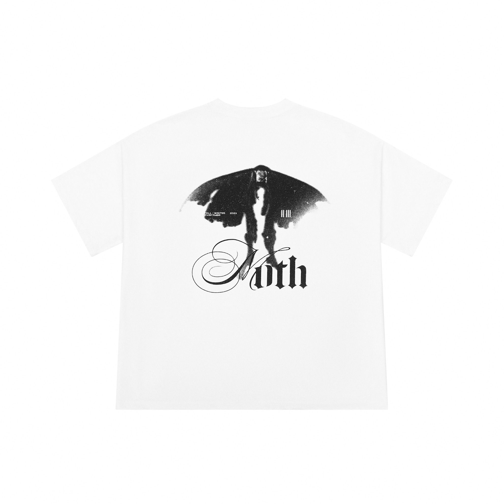  23'Big Logo 07 / Moth / White 