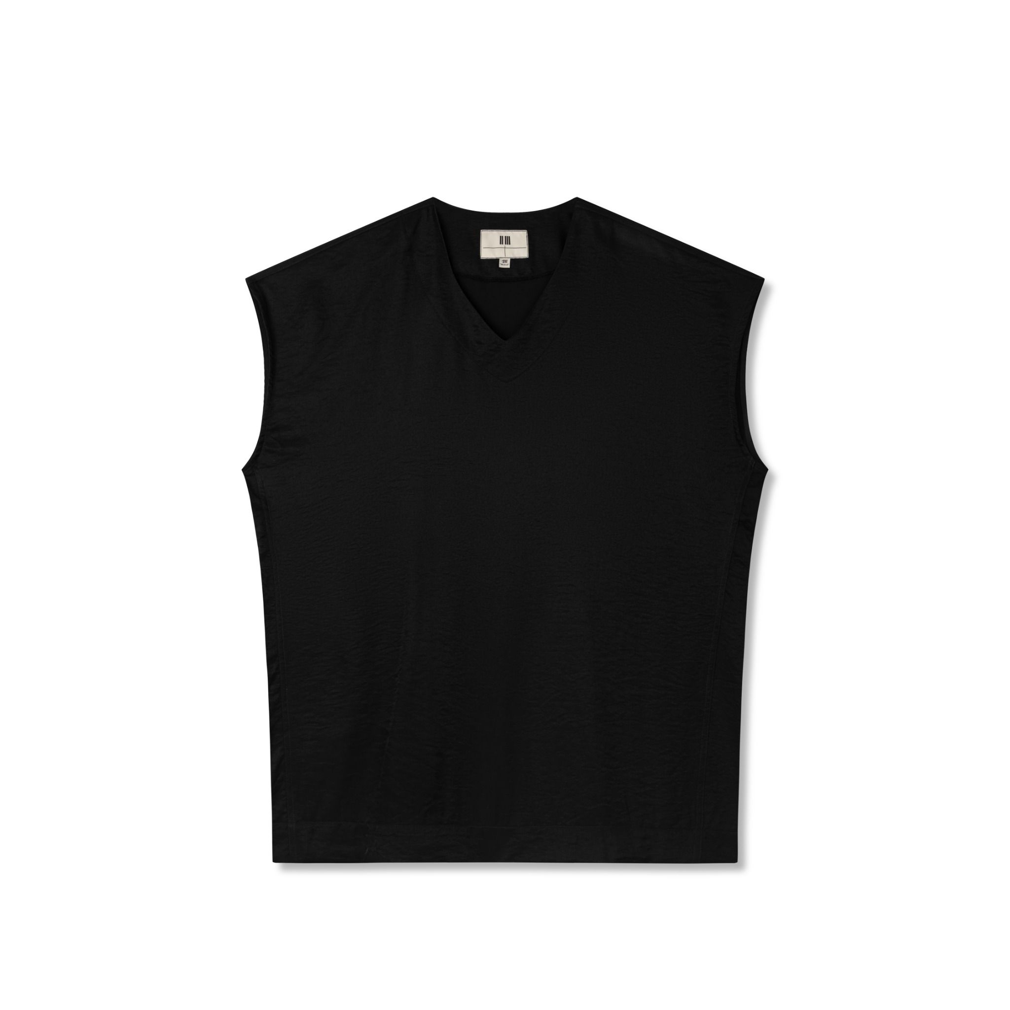 23'V Neck Tee / Black