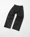  23'BG pants 02 / Khaki machine waxed 