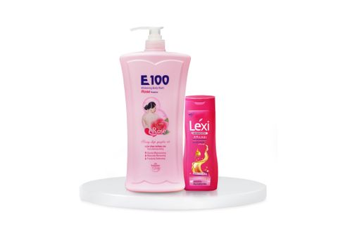 Dầu Gội Lexi 150G Kèm Sữa Tắm E100 1,2L