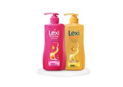 Combo Dầu Gội Lexi 630g Vàng + Lexi 630g Hồng