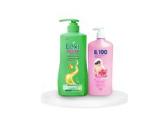 Combo Dầu Gội Lexi 630G Xanh Tặng Kèm 1 Sữa Tắm E100 520ML