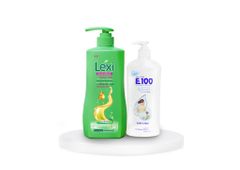 Combo Dầu Gội Lexi 630G Xanh Tặng Kèm 1 Sữa Tắm E100 520ML