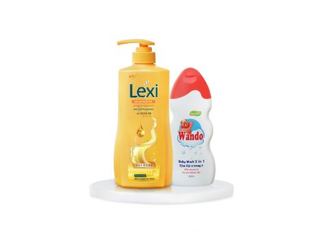 Dầu gội Lexi Kèm Sữa Tắm Wando