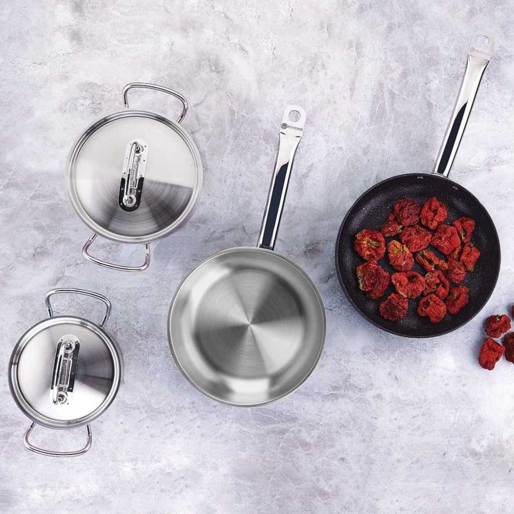 Nồi inox cao cấp Korkmaz Proline 2.7 lít thân cao - A1164