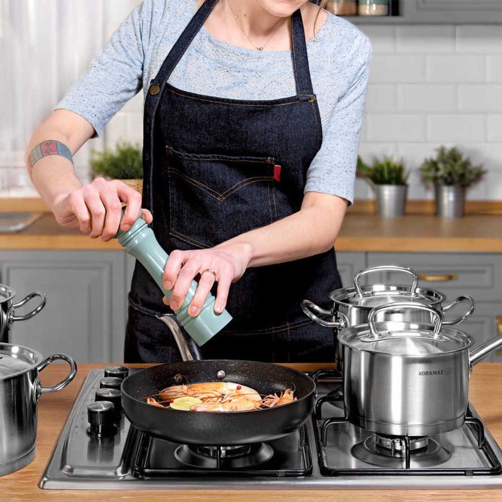 Nồi inox cao cấp Korkmaz Proline 2.7 lít thân cao - A1164