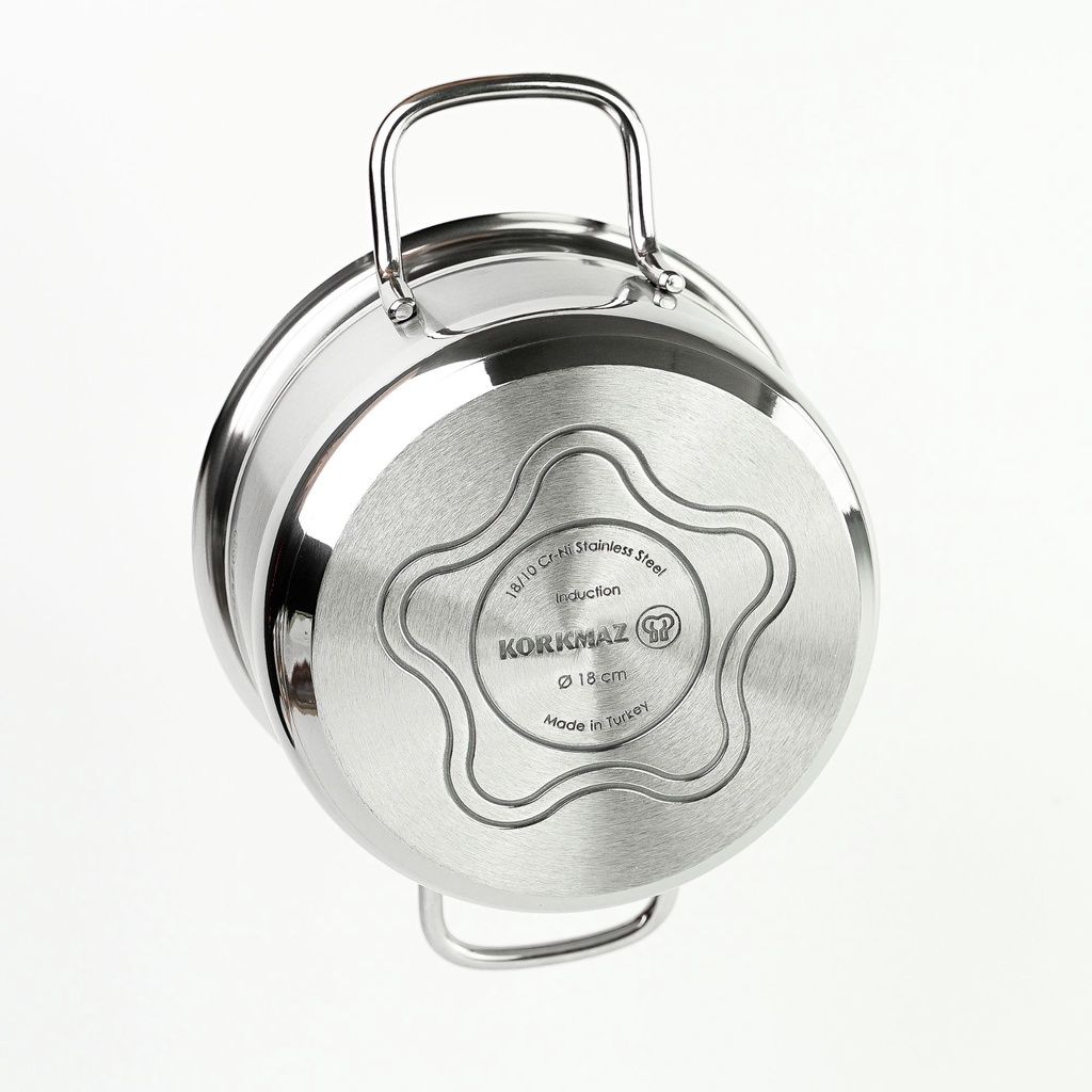 Nồi inox cao cấp Korkmaz Perla 1 lít - A1652