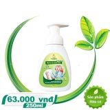  Nước Rửa Bình Sữa Gốc Thực Vật Peace Mass 250ml 