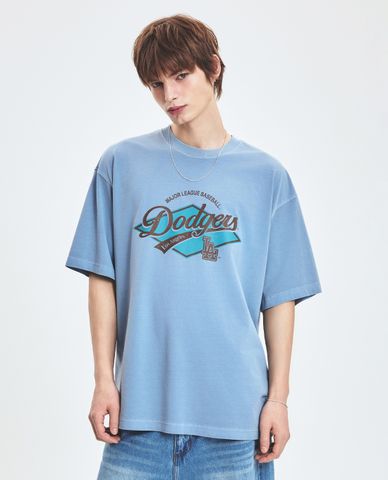 MLB - Áo thun unisex cổ tròn tay ngắn Varsity Vintage