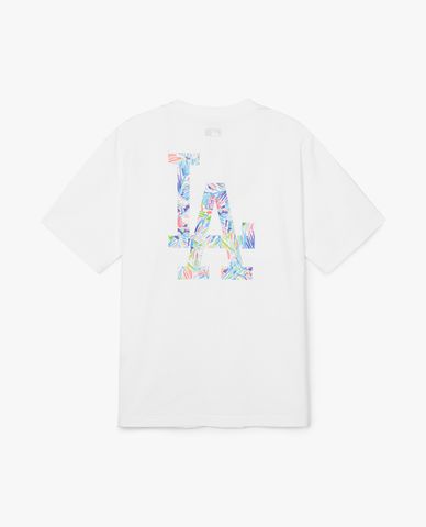 MLB - Áo thun unisex cổ tròn tay ngắn Summer Graphics Big Logo