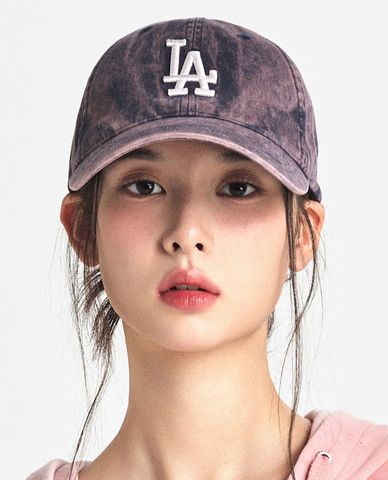 MLB - Nón bóng chày unisex Heavy Washed Unstructured