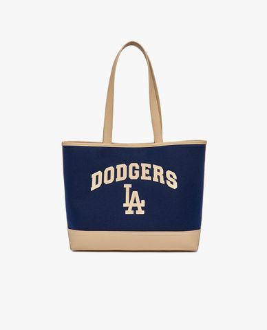 MLB - Túi tote unisex phom chữ nhật Varsity Canvas
