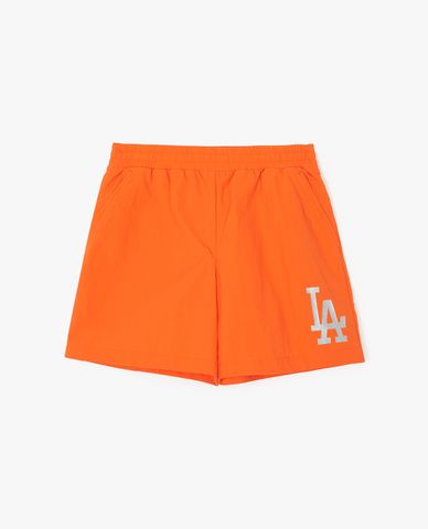 MLB - Quần short ngắn nữ lưng thun Basic Mega Logo