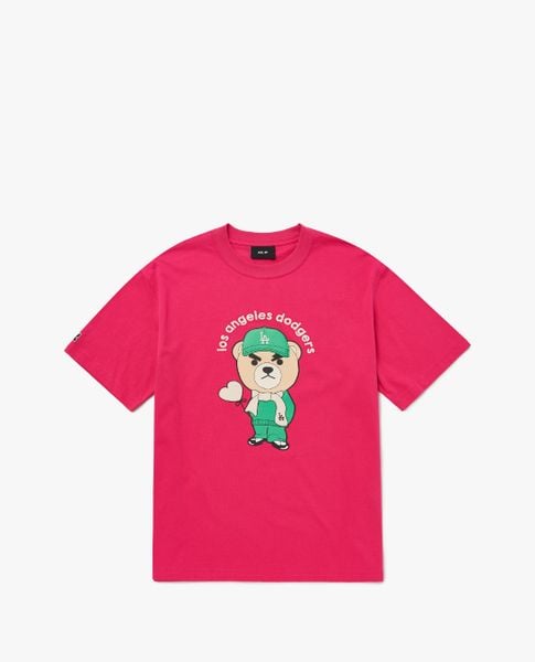 MLB■Mega Bear OverFit Short Sleeve★送料込 ao-thun-mlb-mega-bear-logo-ny-