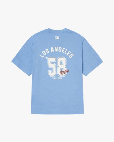 MLB - Áo thun unisex cổ tròn tay ngắn Varsity