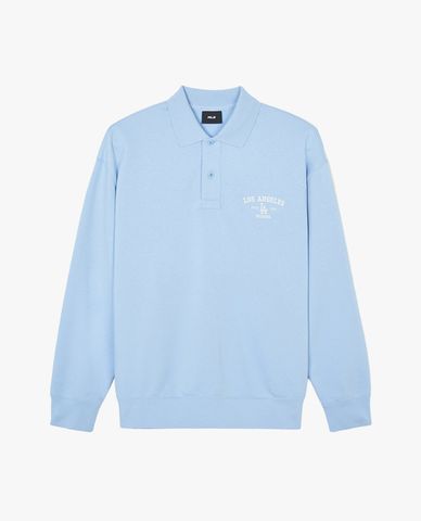 MLB - Áo sweatshirt unisex cổ bẻ tay dài thời trang