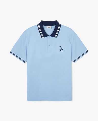 MLB - Áo polo unisex cổ bẻ tay ngắn Basic Color Comfortable Fit