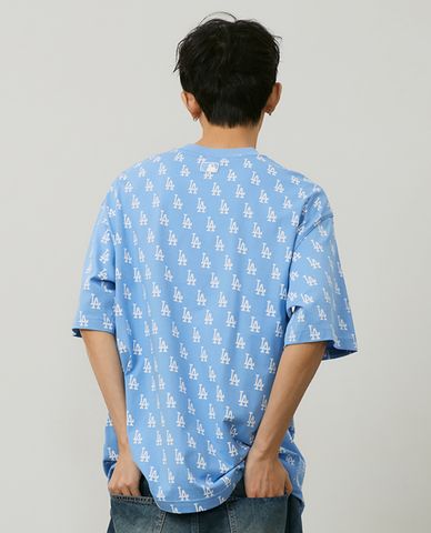 MLB - Áo thun unisex cổ tròn tay ngắn Classic Monogram Front Pattern