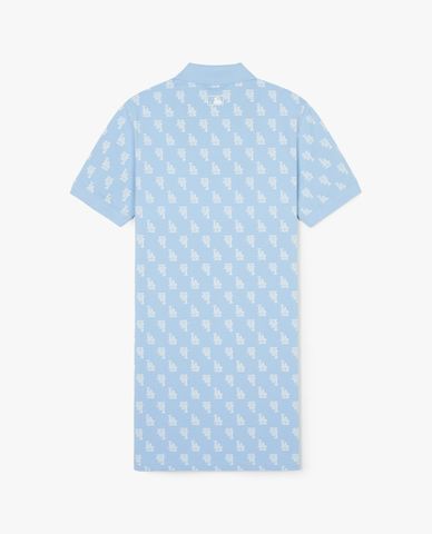 MLB - Đầm polo nữ cổ bẻ tay ngắn mini Mono Monogram Piqué