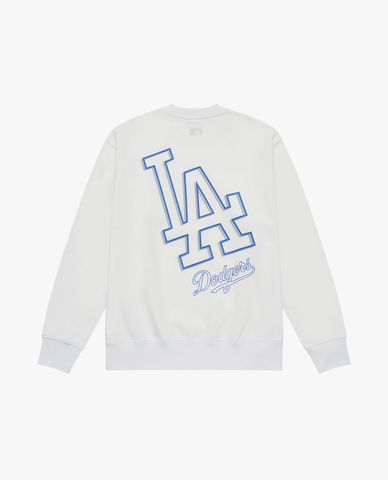 MLB - Áo sweatshirt unisex cổ tròn tay dài phối logo