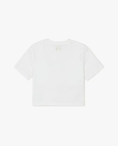 MLB - Áo croptop nữ cổ tròn tay ngắn Varsity Slim