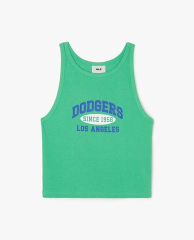 MLB - Áo ba lỗ nữ phom croptop Varsity Slim Fit