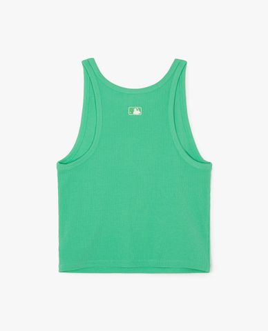MLB - Áo ba lỗ nữ phom croptop Varsity Slim Fit