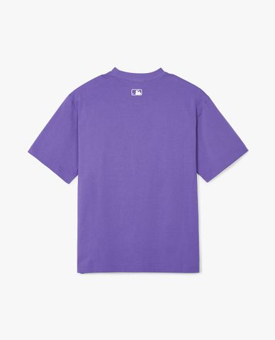 MLB - Áo thun unisex cổ tròn tay ngắn Varsity Overfit